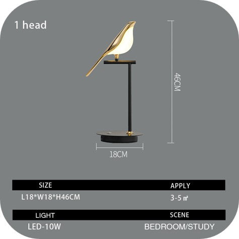 Emma Bird LED Table Lamp