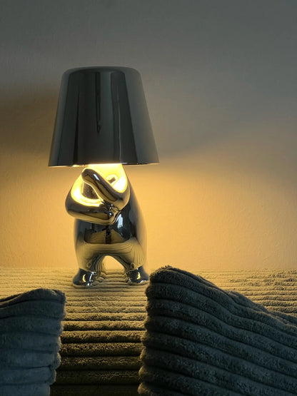 Emma Rechargeable Italian Man table Lamp