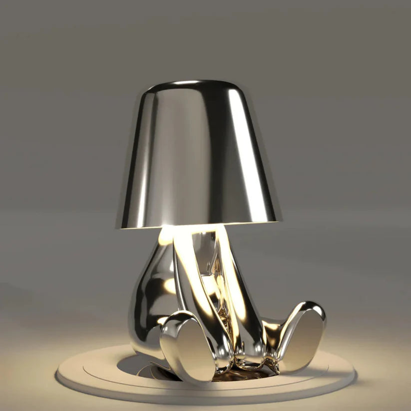 Emma Rechargeable Italian Man table Lamp