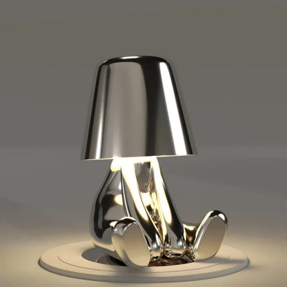 Emma Rechargeable Italian Man table Lamp