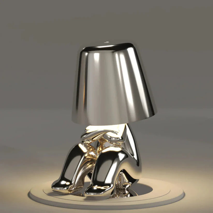 Emma Rechargeable Italian Man table Lamp