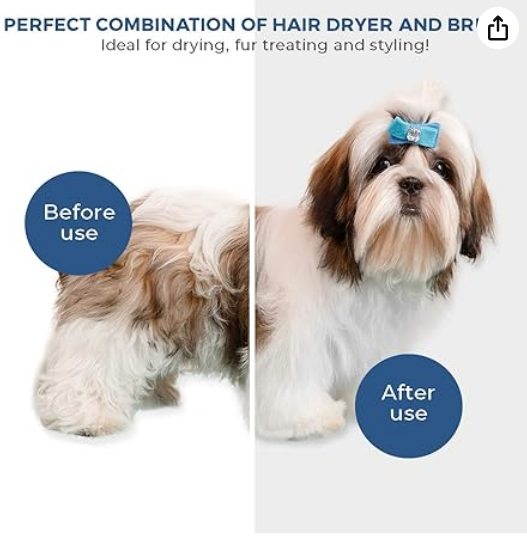 Dog Hair Dryer 2in1