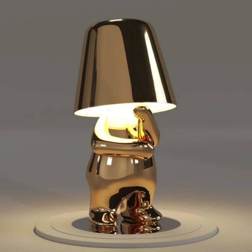 Emma Rechargeable Italian Man table Lamp