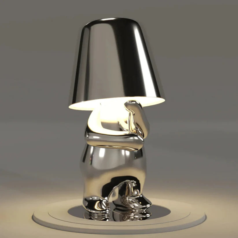 Emma Rechargeable Italian Man table Lamp