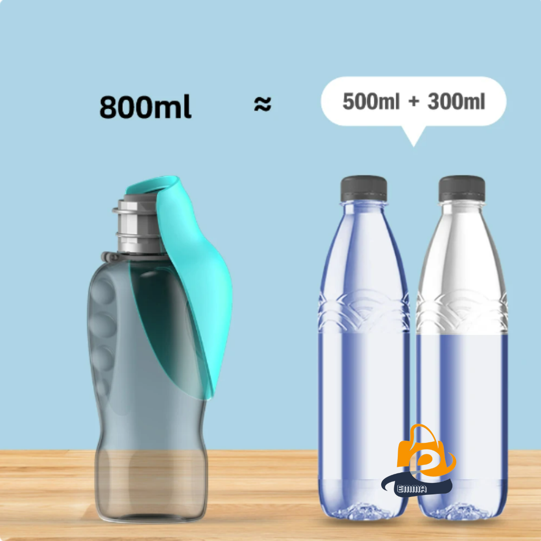 800ml Portable Dog Water Bottle