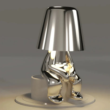 Emma Rechargeable Italian Man table Lamp