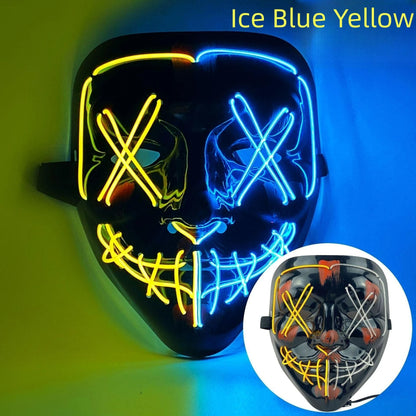 Emma Halloween Neon Led Mask