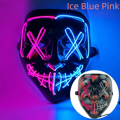 Emma Halloween Neon Led Mask