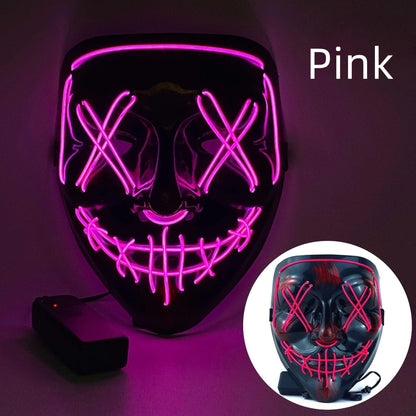 Emma Halloween Neon Led Mask